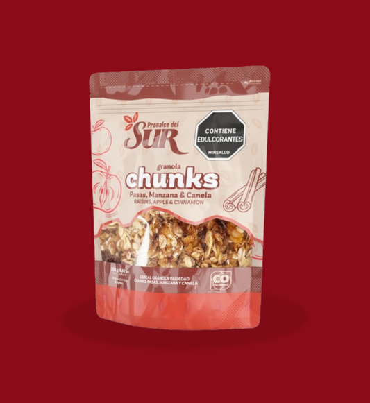 Granola Chunks Manzana Canela 250gr