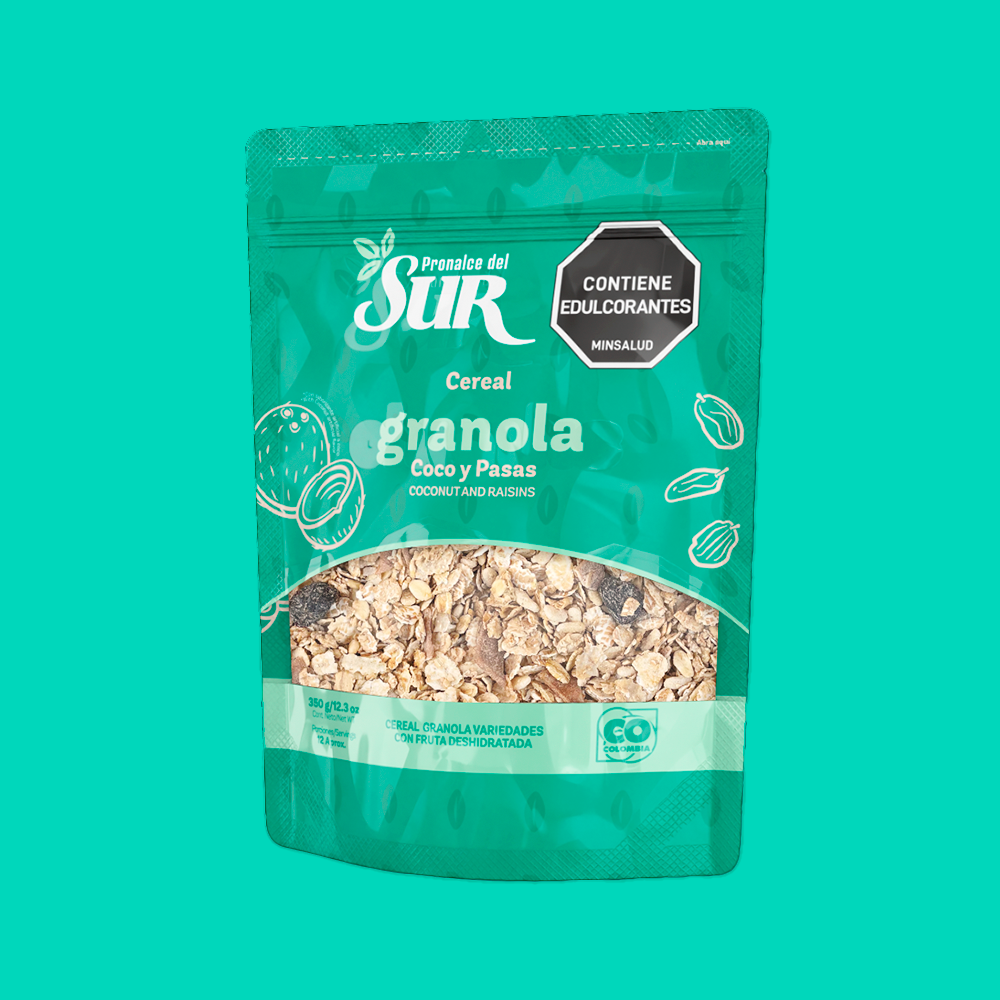 Granola Coco Pasas x350gr