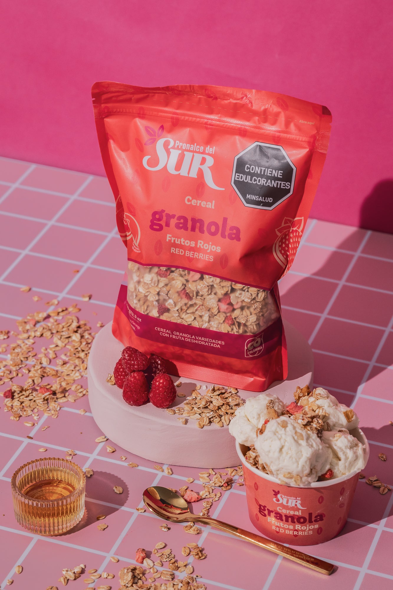 Granola Frutos Rojos x 350gr