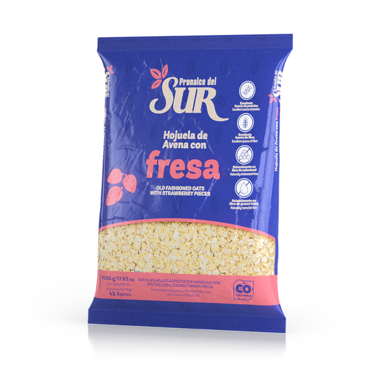 Avena en Hojuela Sabor Fresa x1000g