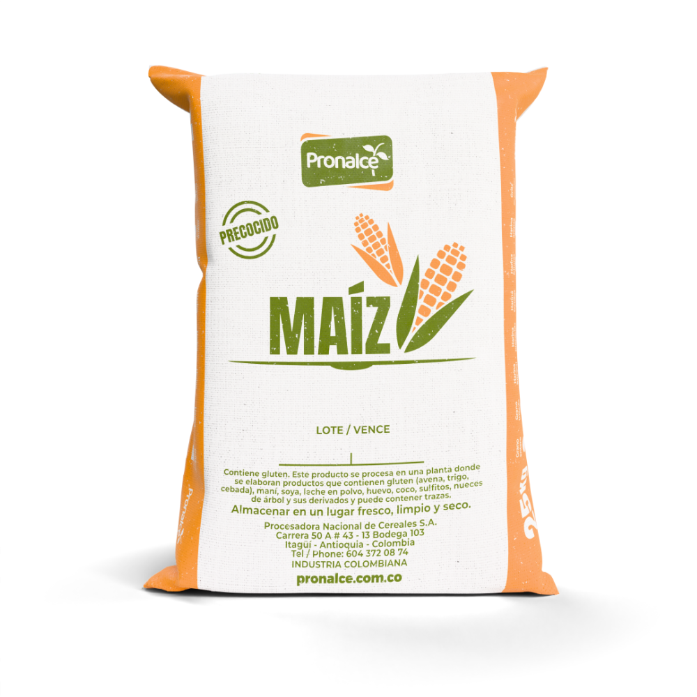 Hojuela triturada de maiz amarillo - Saco x 25Kg