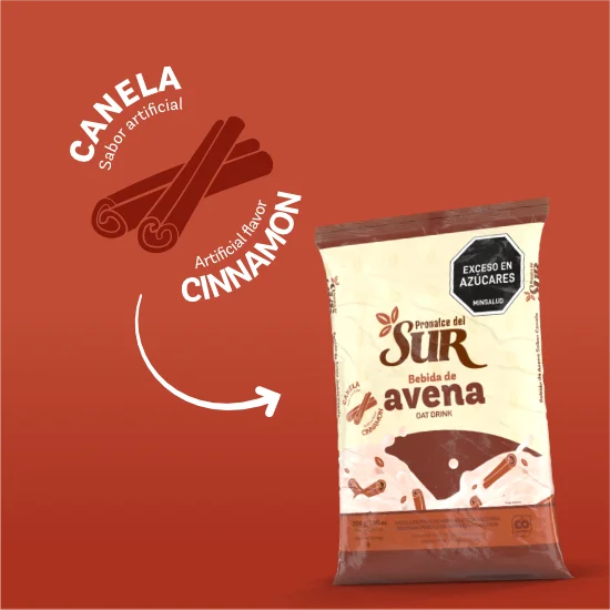 Avena saborizada Canela x200gr