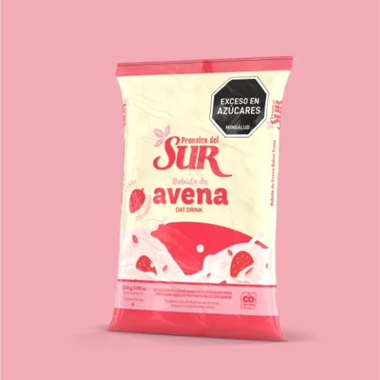 Avena saborizada Fresa x200gr