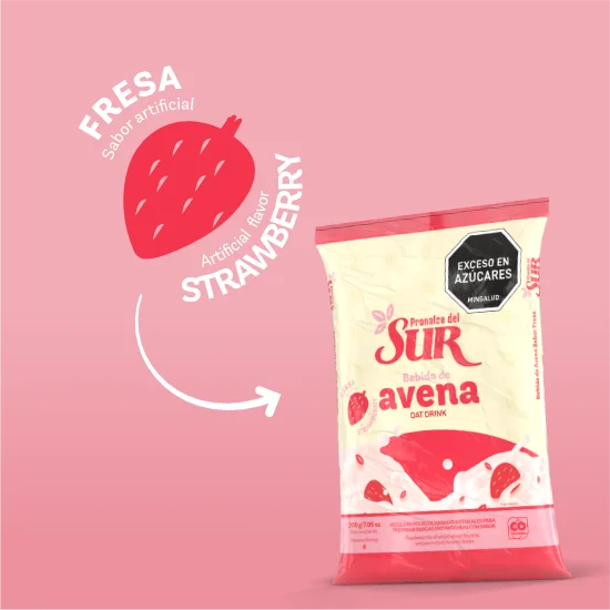 Avena saborizada Fresa x200gr