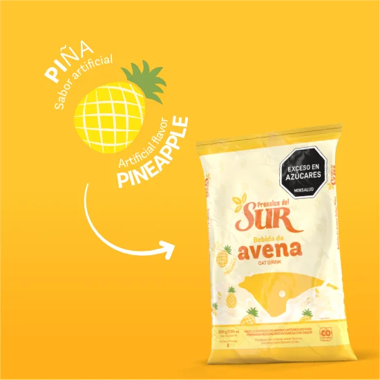 Avena saborizada Piña x200gr