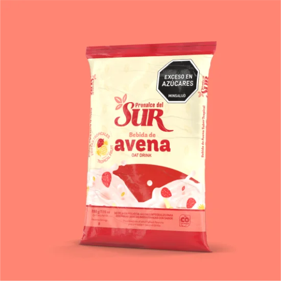 Avena saborizada frutos tropicales x200gr